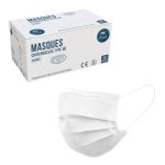 Masque chirurgical ecan 3 lpis b/50 em