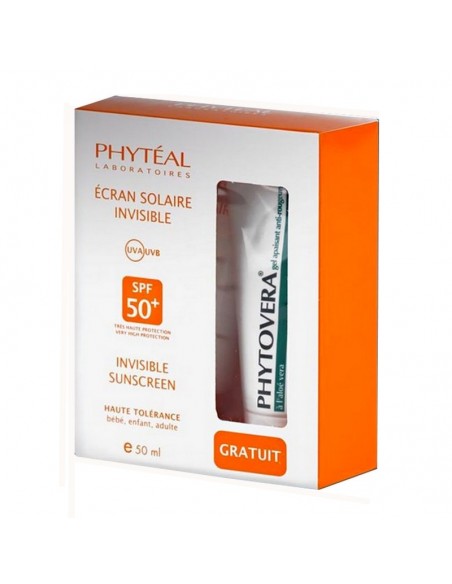 PHYTEAL-ECRAN-INVISIBLE-BEBES-ENFANTS-ET-ADULTES-SPF50-50ml-PHYTOVERA-GRATUITE.jpg Phyteal ecran invisible+ phytovera – Image 1