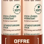 Nuxe reve de miel stick levre lot2