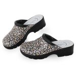 Sabot golden fit fleuri