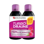 Turbo drain framboise lot de 2