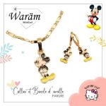 Waram enfant 2 pieces collier  +boucle 50dt/2024