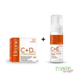 Lirene pack creme c+d vit energy+mousse c+e
