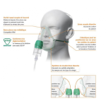 Masque nebulisateur ecan adulte