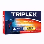 Triplex maux de gorge pharyngite jour/nuit