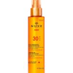 Nuxe sun huile bronzante spf30 150ml