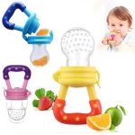 Pur sucette a fruits en silicone