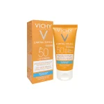 Vichy capital soleil 50+ emulsion invi anti brilla